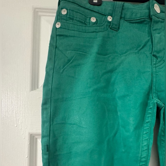 True Religion Women's Green Skinny Jeans - Picture 3 of 5